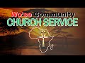 Wose community church sunday service of the sacred african way