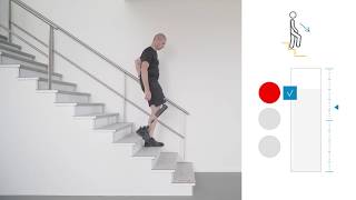Stair descent - RHEO KNEE Exercise - LogicApp