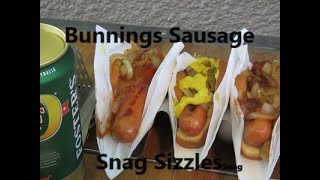 How To Cook an Aussie Bunnings Sausage Sizzle Snag