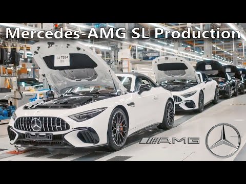 Mercedes-AMG SL Production - Inside AMG Werk in Bremen