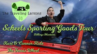 Come Tour Scheels Sporting Goods | Kurt & Connor Ride The Ferris Wheel