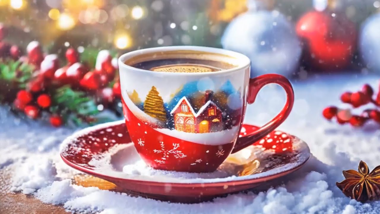 Cozy Christmas Coffee with Relaxing Holyday Music YouTube