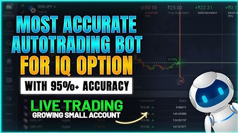 IQ OPTION AUTOTRADING ROBOT 2023 || LIVE TRADING 