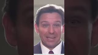 Gov. Ron DeSantis (R-FL) asked about trailing Donald Trump: "I'm not a candidate ..." #shorts