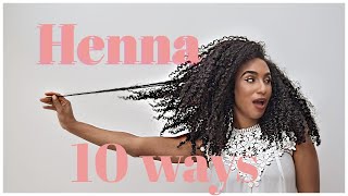 Henna 10 ways for thicker faster hair growth