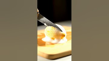 Slicing Lemon Wrapped in Surreal Foam – Macro ASMR Wonder #ASMR #SurrealFruit #MacroArt