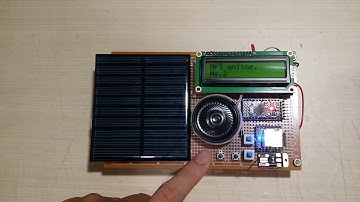 『好人助教』專題製作 Arduino太陽能MP3撥放器+照明燈 學生專題