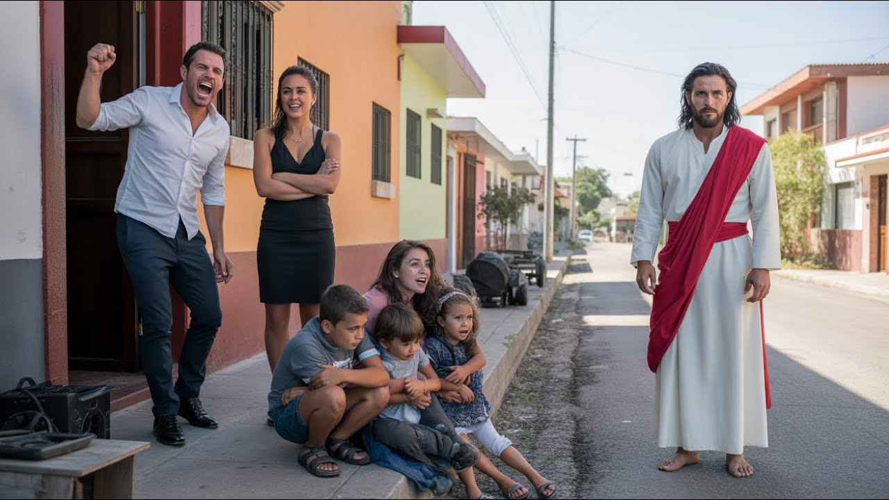 UN HOMBRE ABANDONÓ A SU ESPOSA Y 4 HIJOS POR OTRA... JESÚS LO VIO TODO