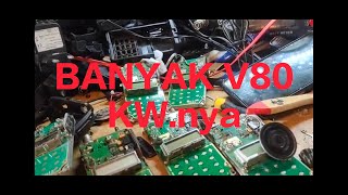 HT ICOM V80 ORIGINAL JAPAN VS  HT ICOM V80 KAWE
