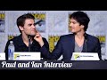 Ian And Paul Interview Tvdbts Thevampirediaries Iansomerhalder Paulwesley Brothersbond Shorts