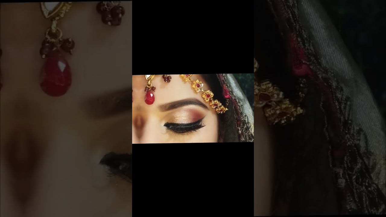 glame eye makeup || beautiful eye makeup