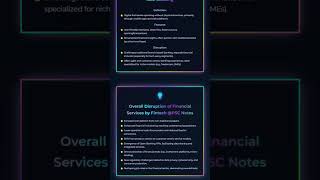 Fintech Innovations: AI, Blockchain, Neo-banking, and their disruption of financial services