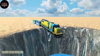 Train crash car video(cartoon home