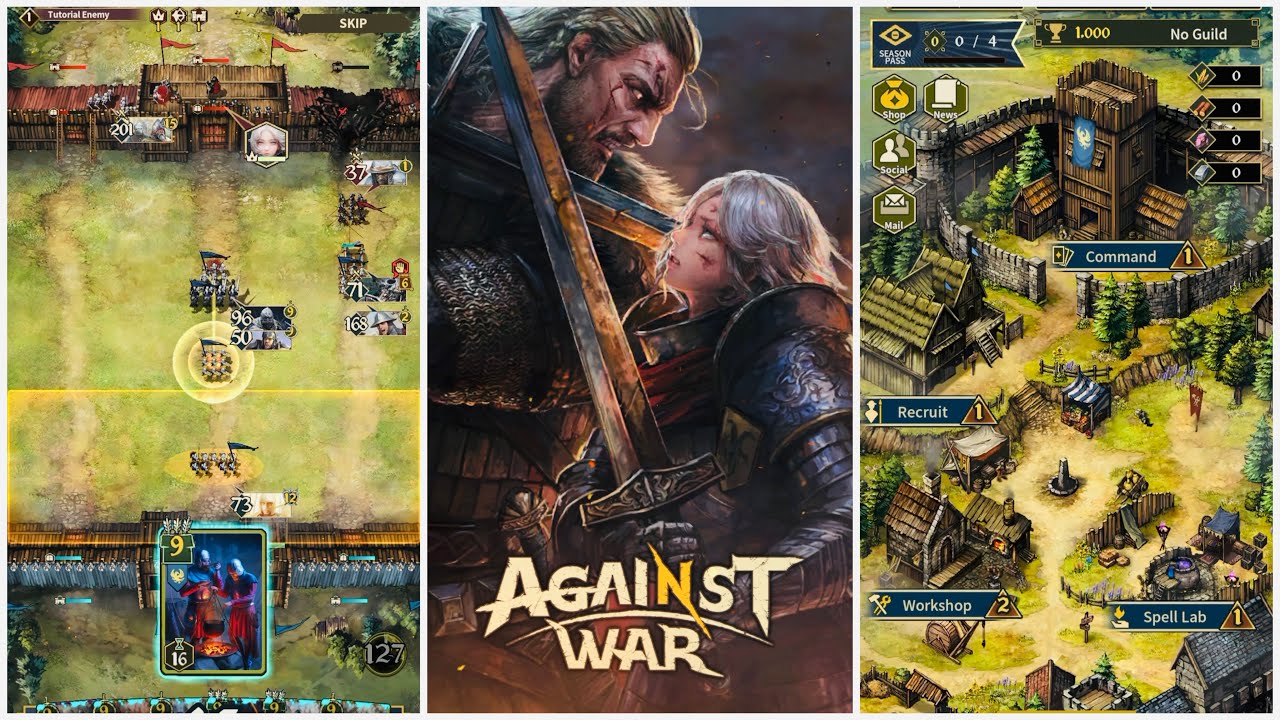 AGAINST WAR: MEDIEVAL | iOS | Global | First Gameplay - YouTube