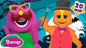 Halloween Spooktacular Sing-Along | Halloween Nursery Rhymes for Kids | Barney the Dinosaur