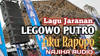 AKU RAPOPO// LAGU JARANAN LEGOWO PUTRO. @EndsOfficial81