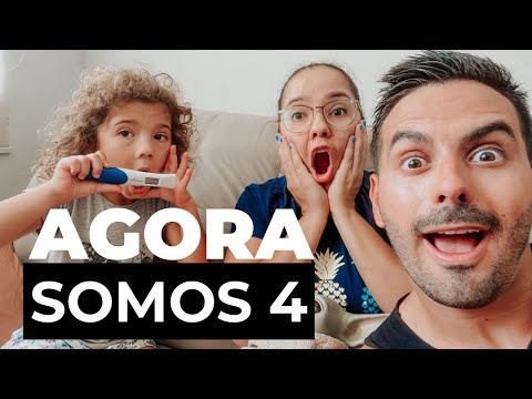 NOSSA FILHA DESCOBRIU QUE VAMOS TER MAIS UM FILHO (Veja a reação dela) l Vlog dos Roudi