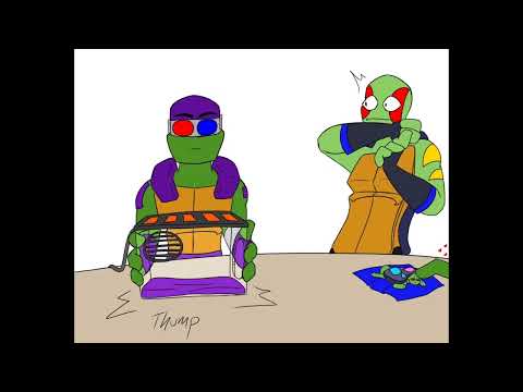 Leo accidentally makes babies | ROTTMNT Comic Dub