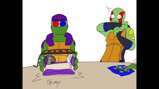 Leo accidentally makes babies | ROTTMNT Comic Dub