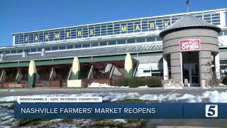 Farmers' Market business owners welcome back customers after winter storm closure