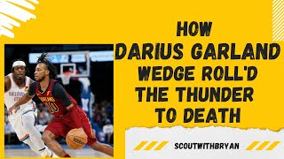 How DARIUS GARLAND Wedge Roll'd the Thunder (FILM STUDY!)