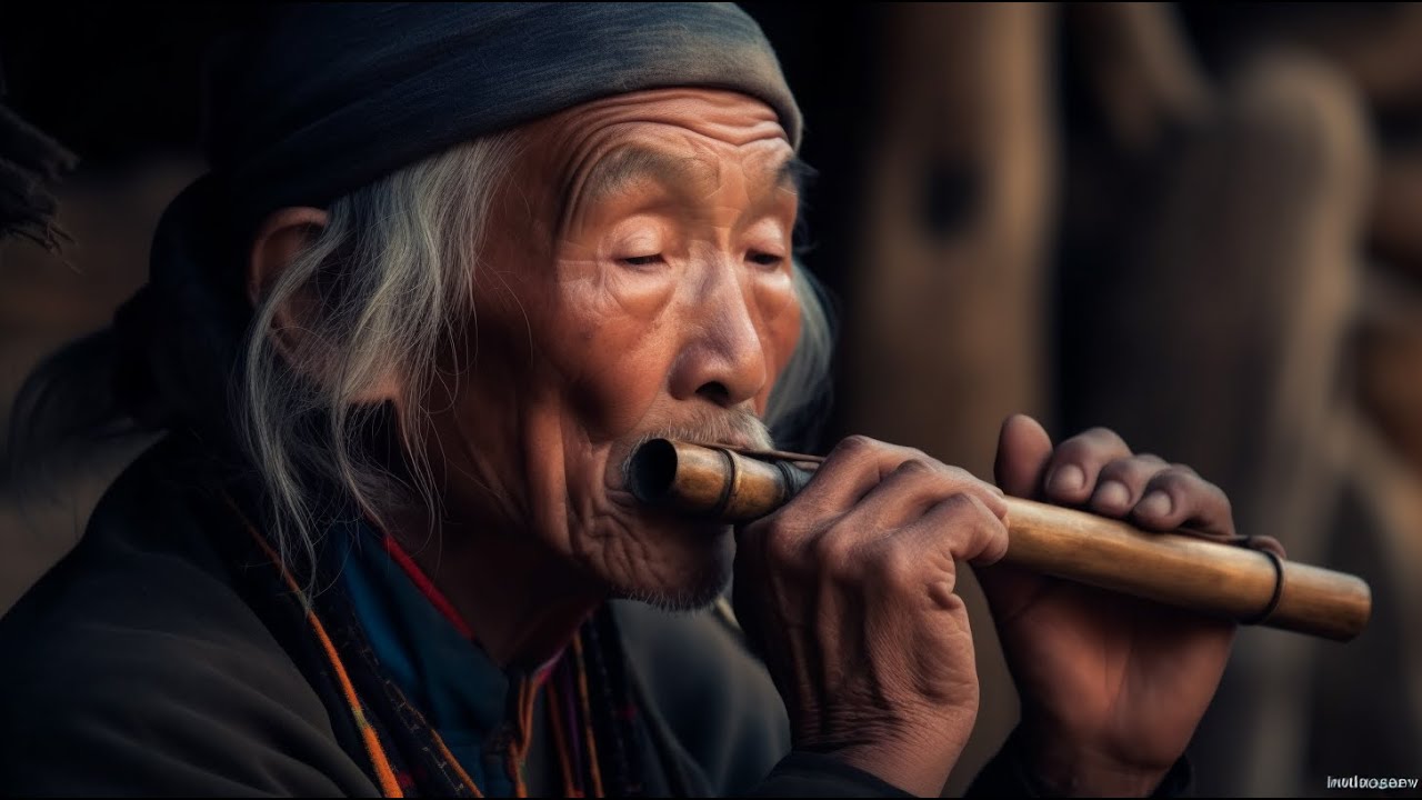Тибетская лечебная флейта • Устранение стресса • Успокоение ума ...