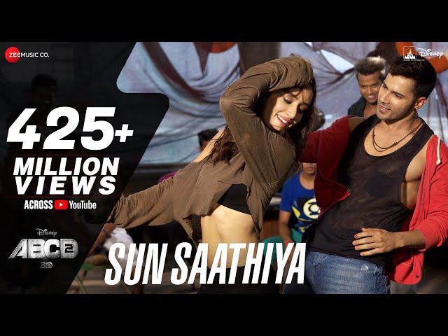 Sun Saathiya Full Video | Disney's ABCD 2 | Varun Dhawan , Shraddha Kapoor | Sachin Jigar | Priya S class=