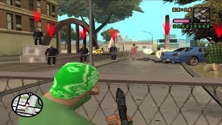 GTA San Andreas DYOM: Ultimate gang war / The train robbery