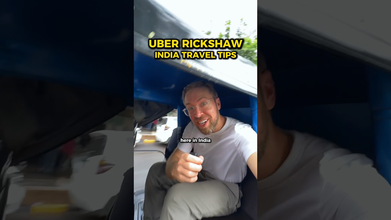 How to get rickshaw with Uber in India 🇮🇳 