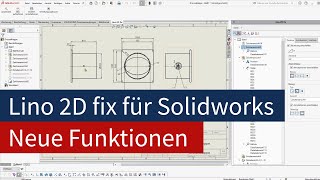 Lino® 2D fix für Solidworks® - Einfache Zeichnungssteuerung by Lino GmbH 37 views 6 months ago 1 minute, 56 seconds