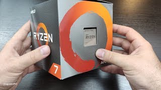 AMD Ryzen 7 3700x CPU Unboxing