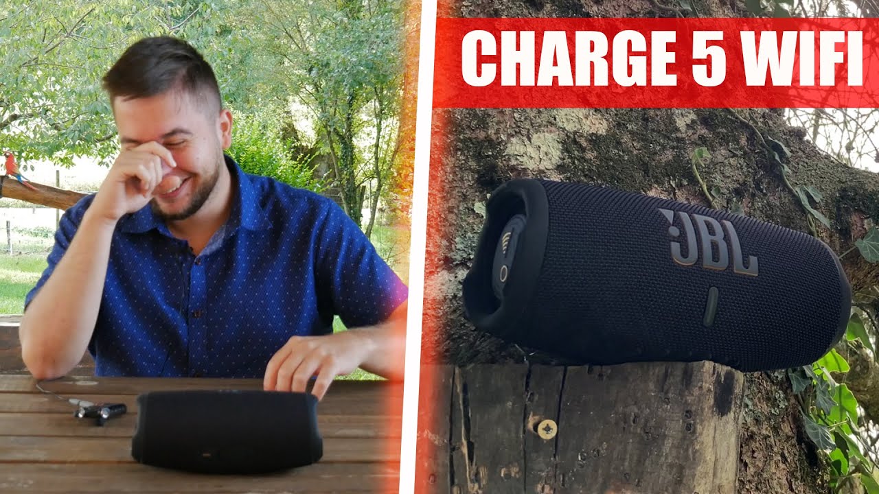 JBL CHARGE 5 WIFI  Plus de plaisir! 