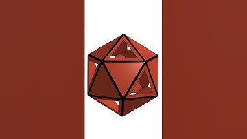 icosahedron #shorts #cad #3dmodeling #onshape