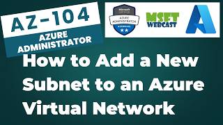 95. How to Add a Subnet to an Azure Virtual Network | Azure Networking Tutorial