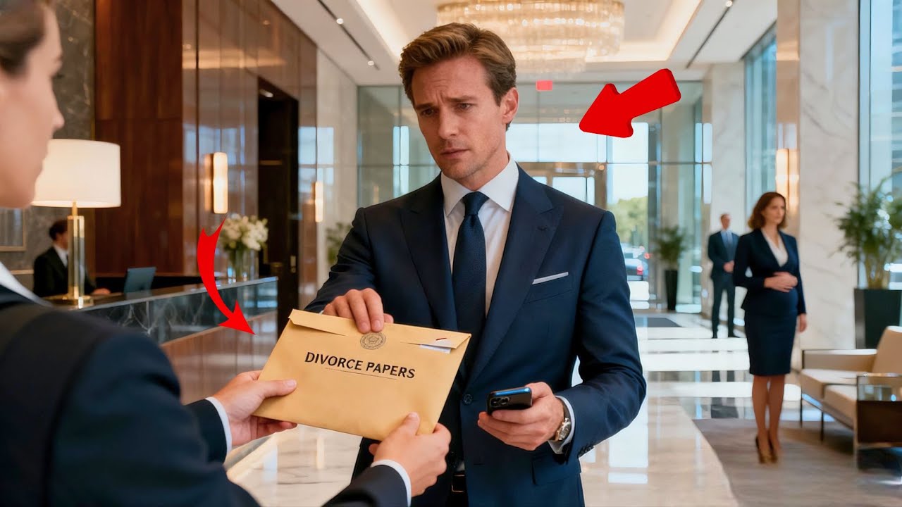 Pregnant Wife Sent Divorce Papers To His Office — While The Millionaire Was Still With His Mistress