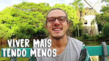 O que é viver com pouco?