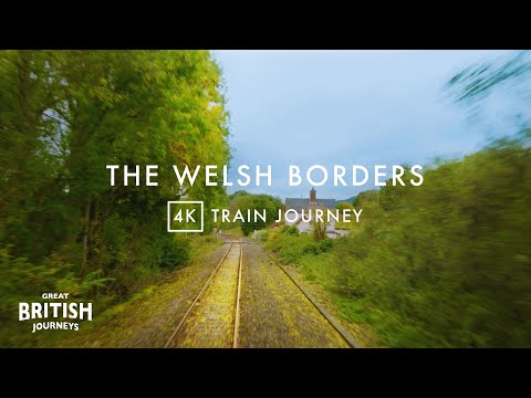 The picturesque Heart of Wales Line: Shrewsbury-Cnwclas | Relaxing 4K Train Journey