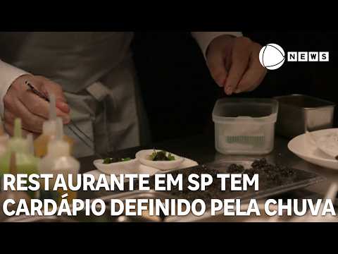 São Paulo restaurant has a menu defined by the rain