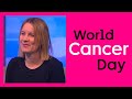 Michelle mitchell speaks to simon harris world cancer day  cancer research uk cancercare research