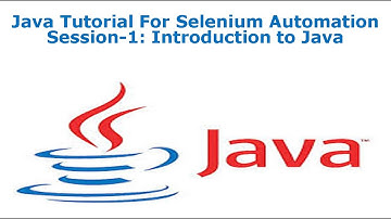 Java Training Session-1: Introduction to Java.