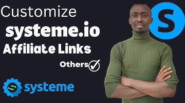Affiliate Link Redirect: How To Customize Systeme.io Affiliate Links | Work For All Affiliate Links