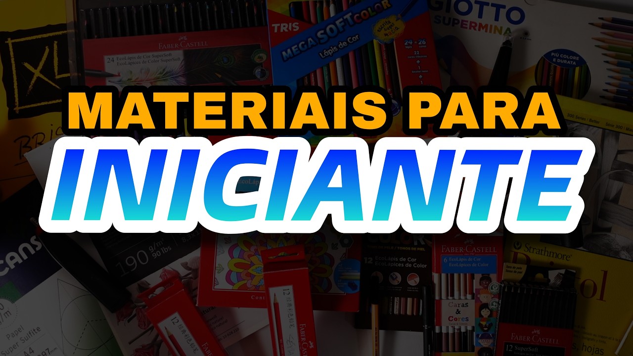 Materiais de Dsenho para INICIANTE