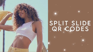 SPLIT SLIDE QR CODES | Video Star