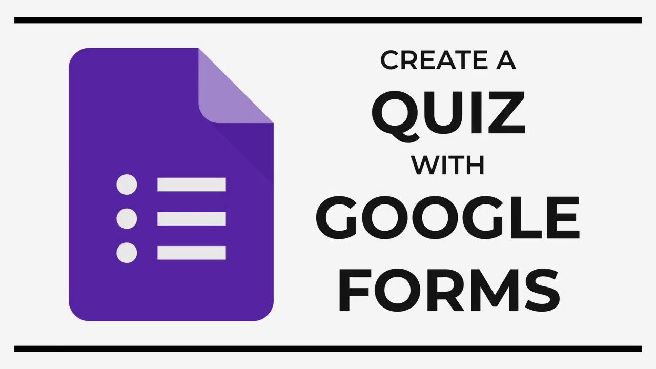 Create a Quiz with Google Forms - YouTube