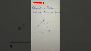 Celebrity Construct a triangle with given sides #triangle #construction #maths Wealth