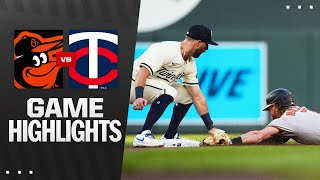 Orioles vs. Twins Game Highlights (5/7/25) | MLB Highlights
