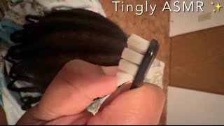 Tingly Scalp Scratches with Toothbrush ASMR ✨ #asmr #asmrsounds
