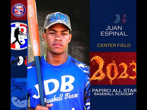 Juan Espinal OF 2023 Class From (Papiro All STar Baseball Academy) Date video: 29.11.2022