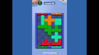 PawBlock  Sort Color Puzzle Level 43 Gameplay Solution  screenshot 4