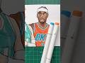 Drawing MOST AURA NBA Team! (PART 2) #shorts